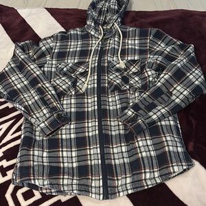 Flannel Hoodie